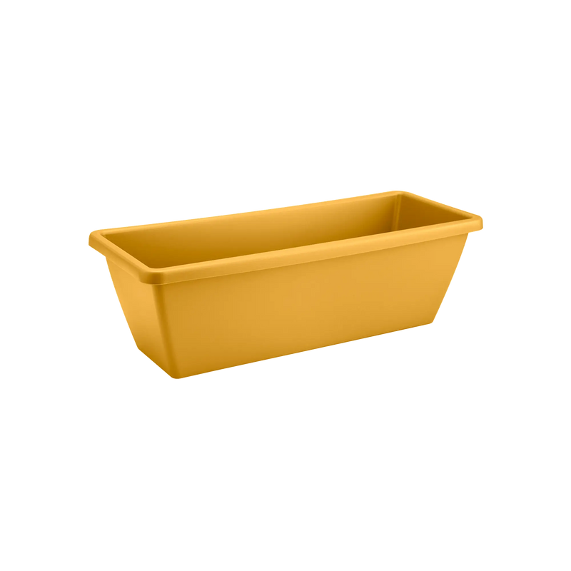 Elho Barcelona Trough 50cm Honey Yellow