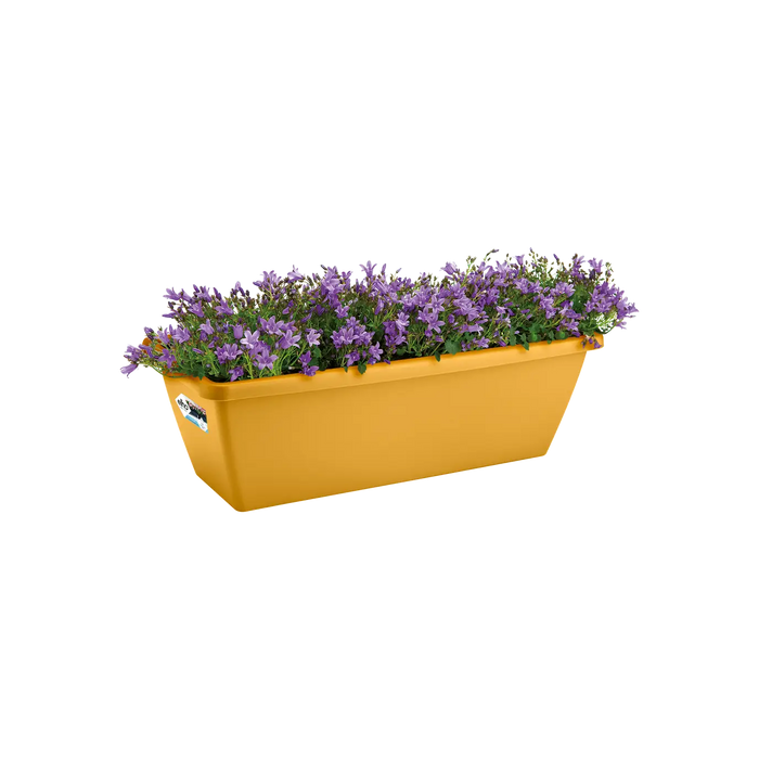 Elho Barcelona Trough 50cm Honey Yellow