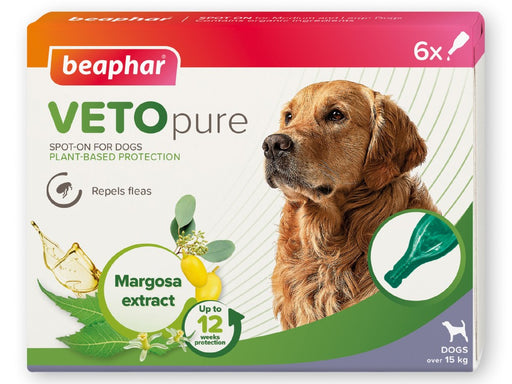 Beaphar Vetopure Medium Dog Natural spot on product image