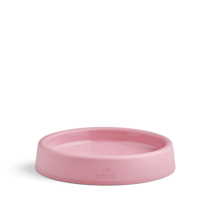 Beco Recycled Plastic Cat Bowl Pink
