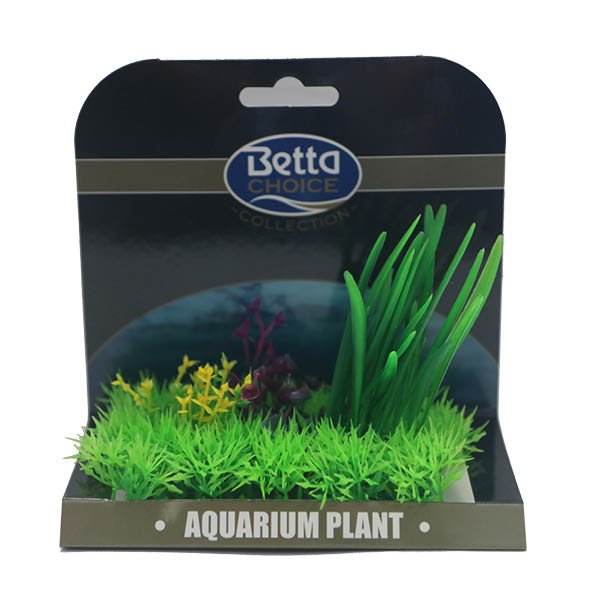 Betta Choice Plant Mat Green & Purple Medium