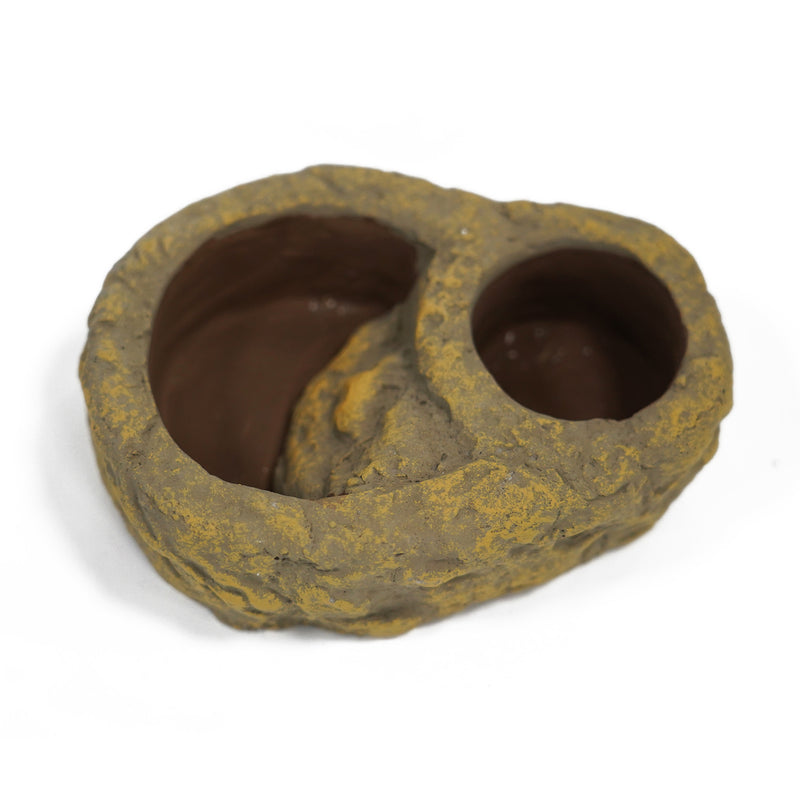 Betta Terra Ceramic Mealworm Dish Large 15.2cm x 11.5cm x 4.9cm