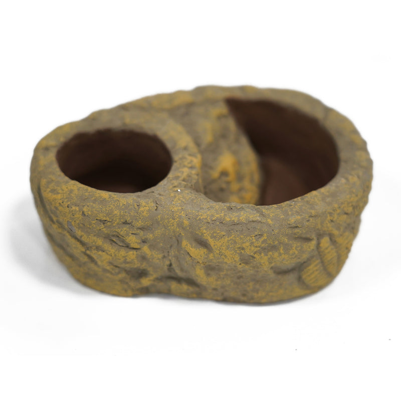 Betta Terra Ceramic Mealworm Dish Large 15.2cm x 11.5cm x 4.9cm