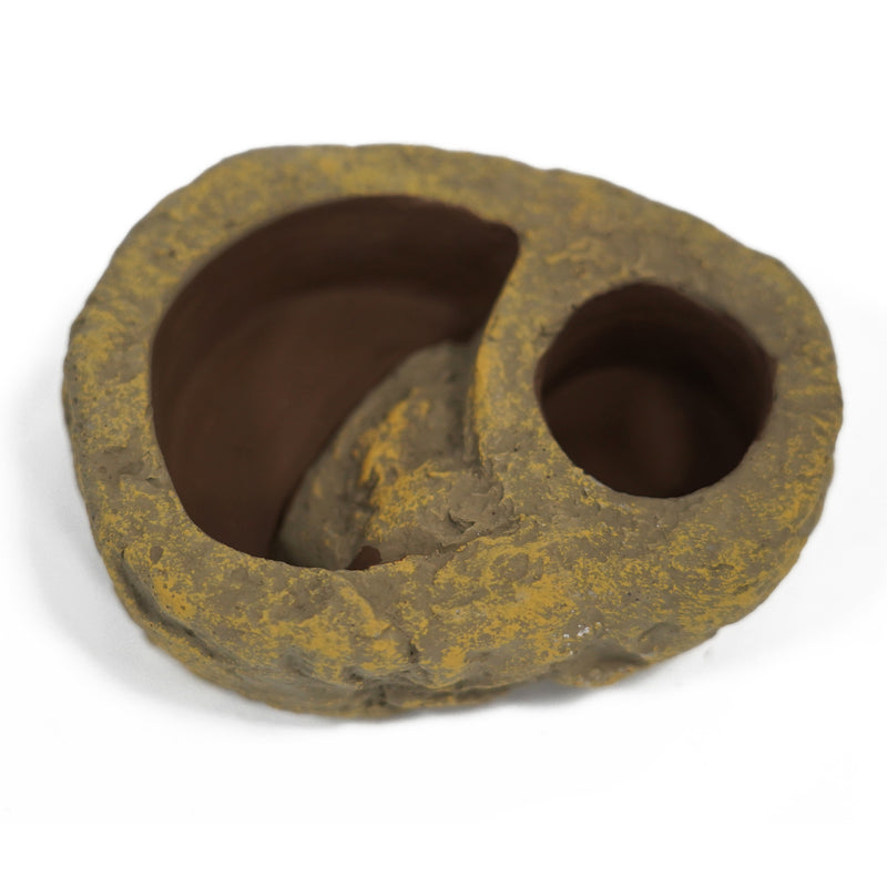 Betta Terra Ceramic Mealworm Dish Small 11.8cm x 9cm x 4cm