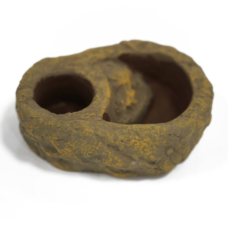 Betta Terra Ceramic Mealworm Dish Small 11.8cm x 9cm x 4cm