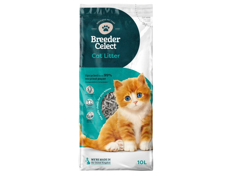 Breeder Celect Cat Litter 10lt