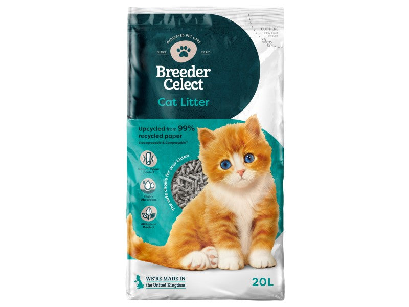 Breeder Celect Cat Litter 20lt