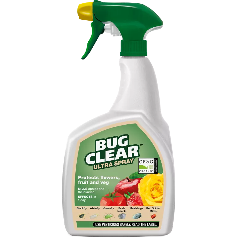 BugClear Organic Fruit & Veg Ultra (Ready To Use Spray) 800ml