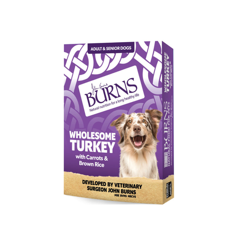 Burns Wet Food Wholesome Turkey with Carrots & Brown Rice
