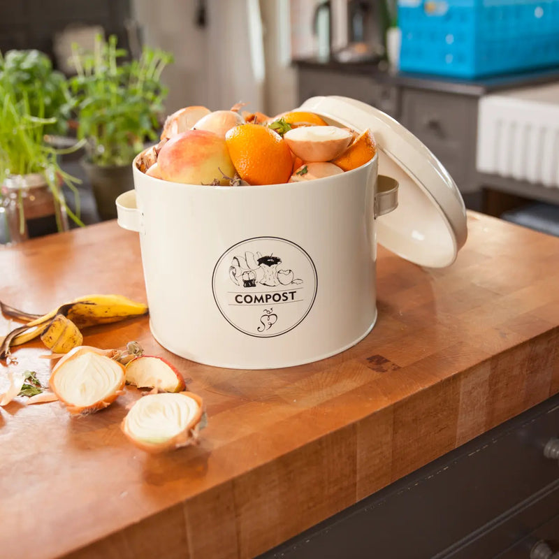 Esschert Cream Kitchen Composter