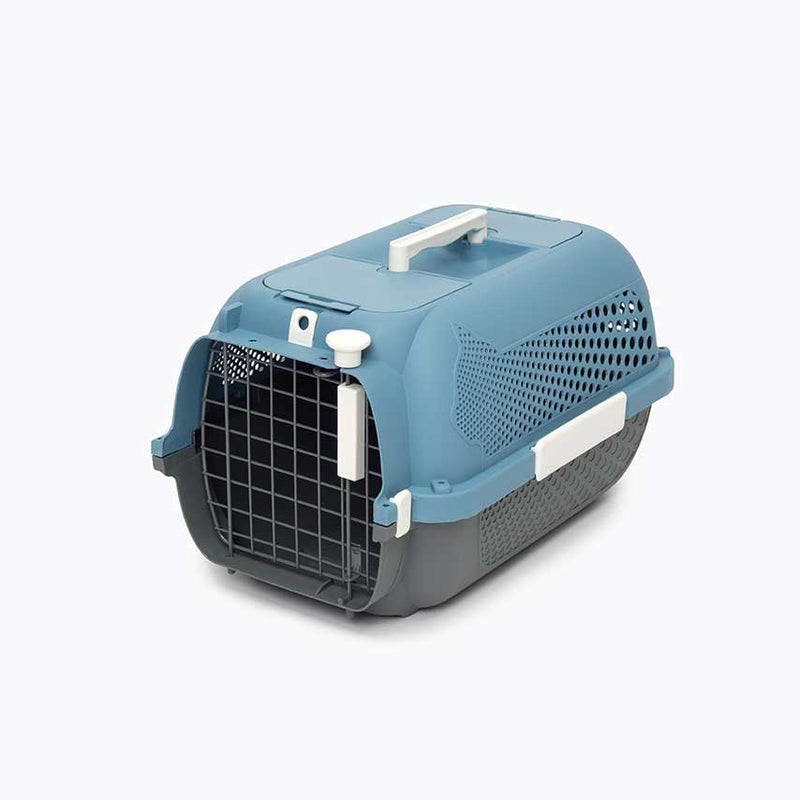 Catit Voyageur Cat Carrier Small – Blue Grey, 48.3 × 32.6 × 28cm