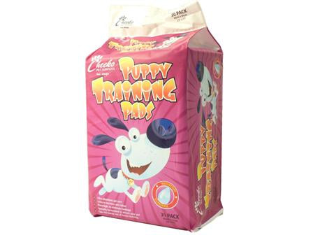 Cheeko Bamboo Puppy Training Pads 30 Pack