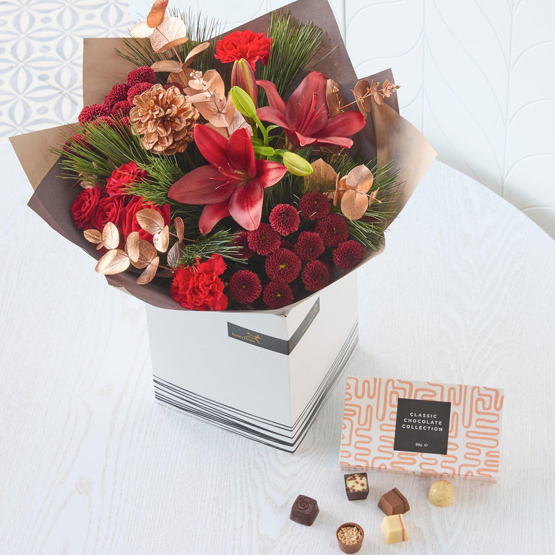 Christmas Bouquet with Chocolates C25