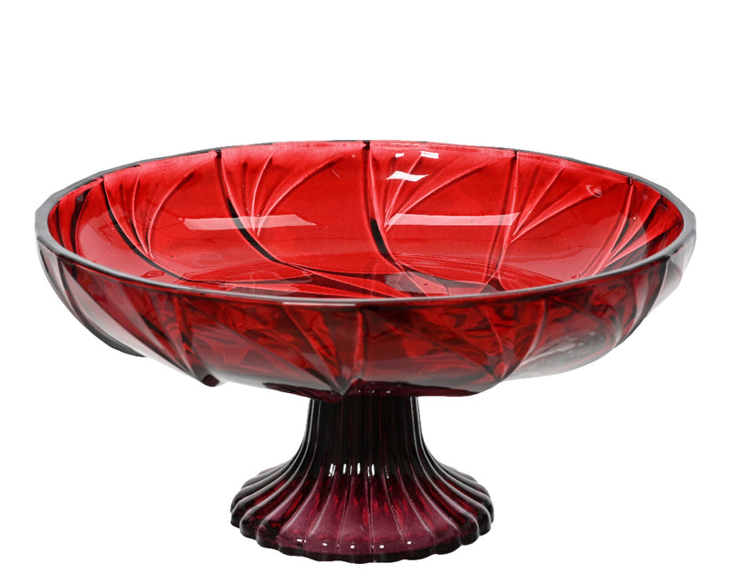 Christmas Cake Stand Oxblood Red (10cm x 20cm)