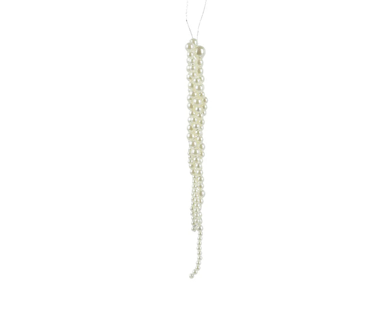 Christmas Hanging Decoration Icicle Pearl (20cm)