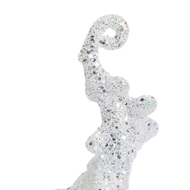 Christmas Hanging Decoration Icicle With Glitter (25cm)
