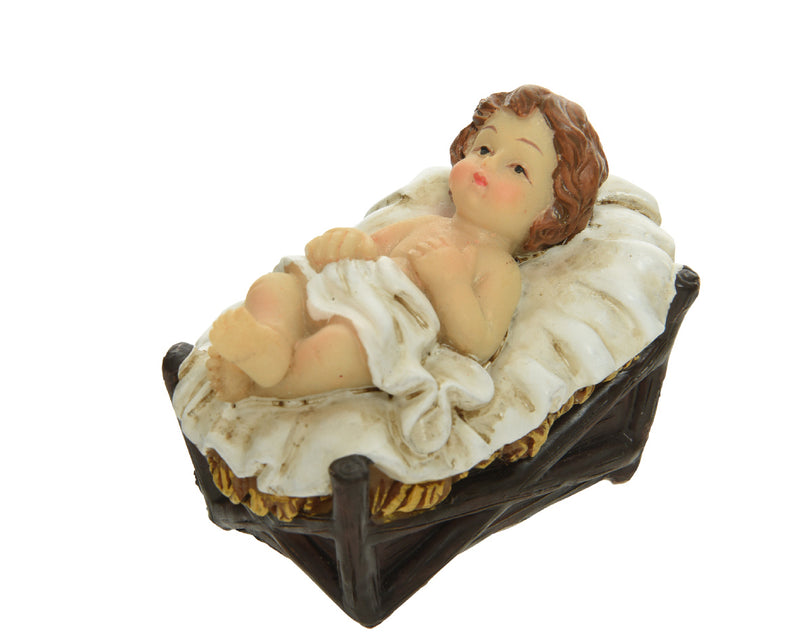 Christmas Nativity Baby Jesus (6 x 4 x 5.5cm)
