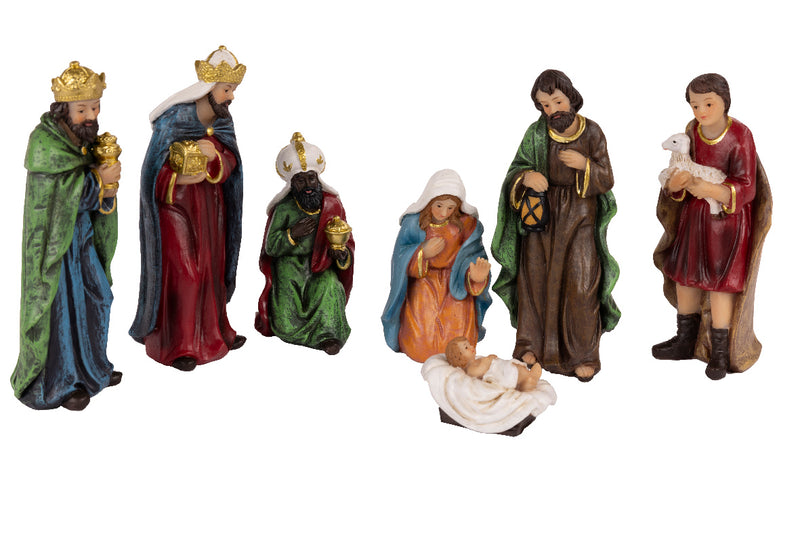 Christmas Nativity Set 7 Figures (12.5cm)