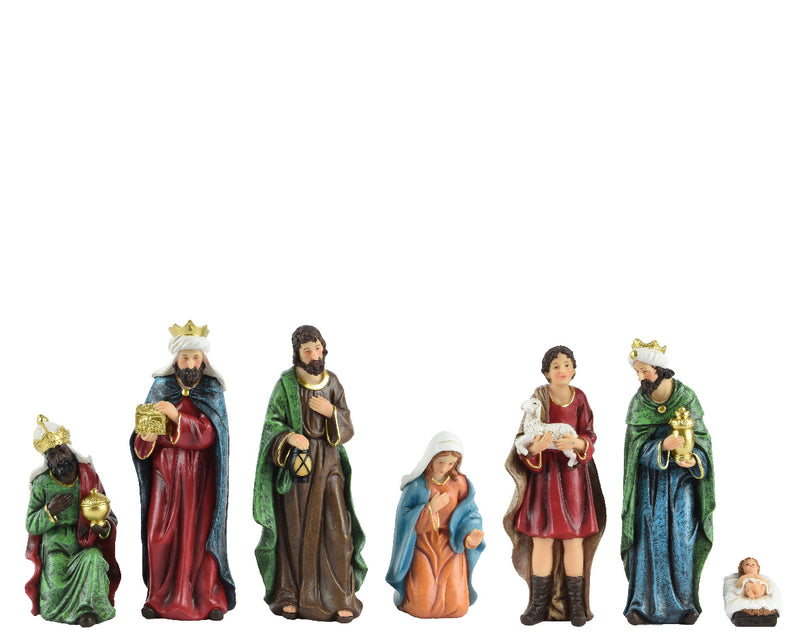 Christmas Nativity Set 7 Figures (25cm)