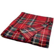 Throw – Red Check Flannel 150 × 200 cm