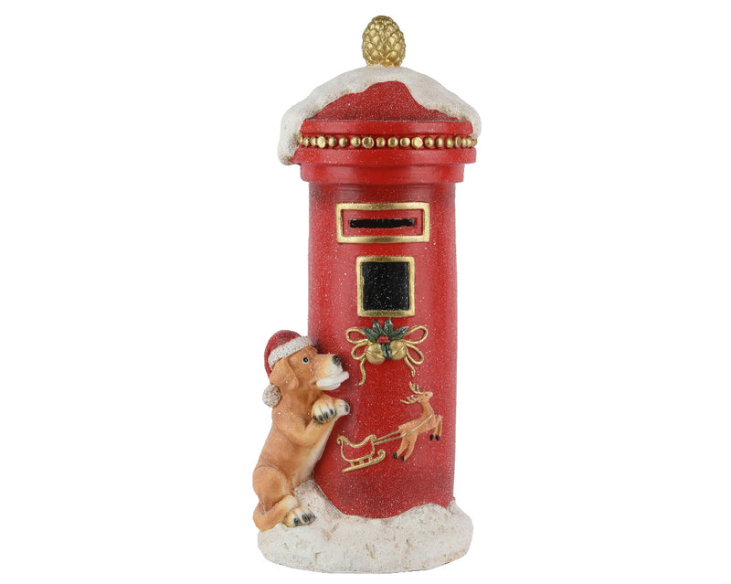 Christmas Mailbox Figure 70 cm Red Magnesium