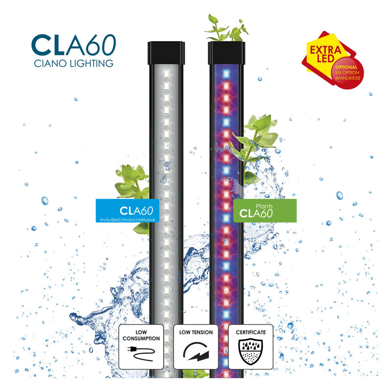 Ciano Aqua 85 LED Black 74 Litre - NEW MODEL