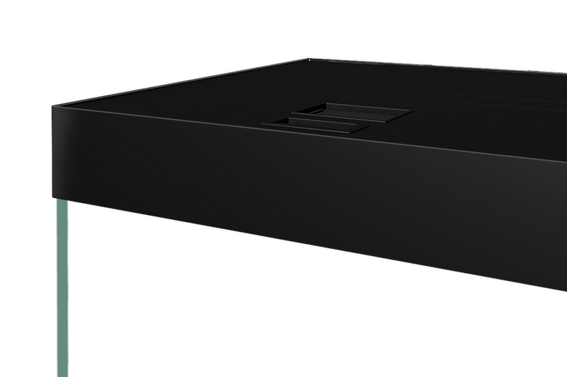 Ciano Emotions Pro 40 Black Marble Aquarium  With FREE Cabinet 52 Litre