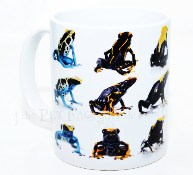 Coffee Cup With Photos of Dendrobates Tinctorius | Dyeing poison dart frog