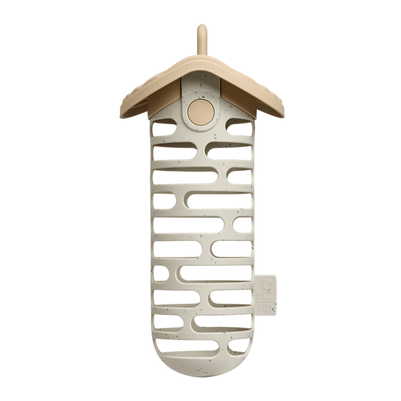 Elho Cosy Suet Ball Feeder 10cm Mushroom Beige – product view
