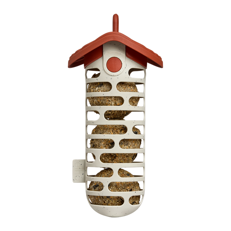 Elho Cosy Suet Ball Feeder 10cm Tuscan Red – additional product view