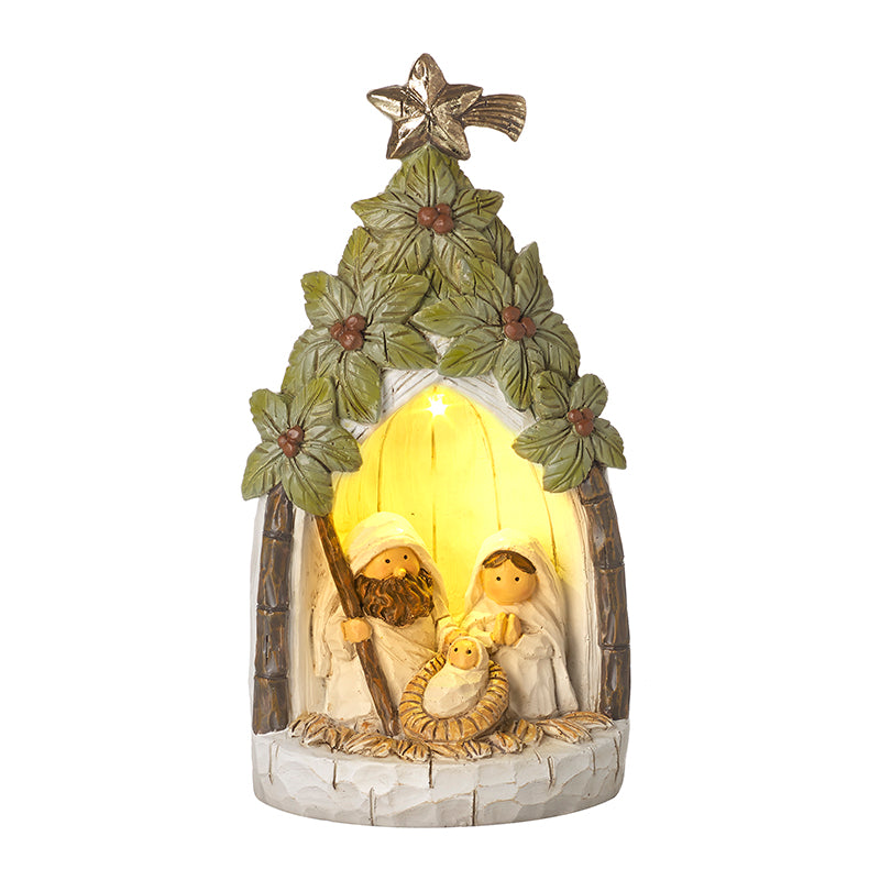Christmas Nativity Light Up Scene