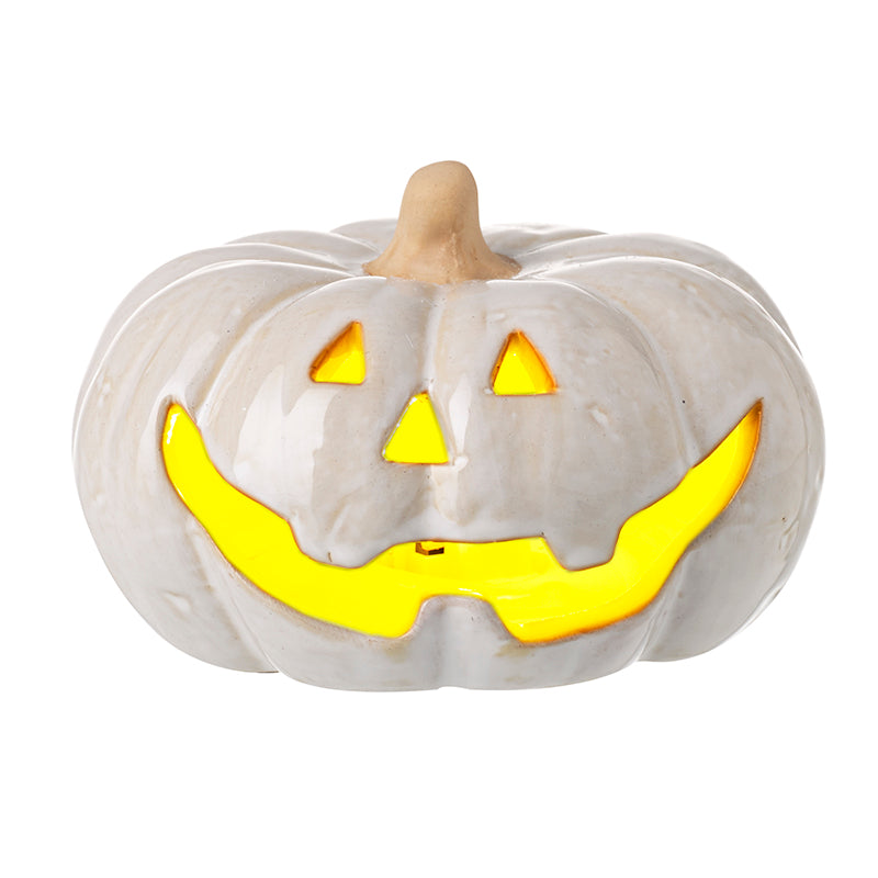 LED cream pumpkin decoration – Heaven Sends