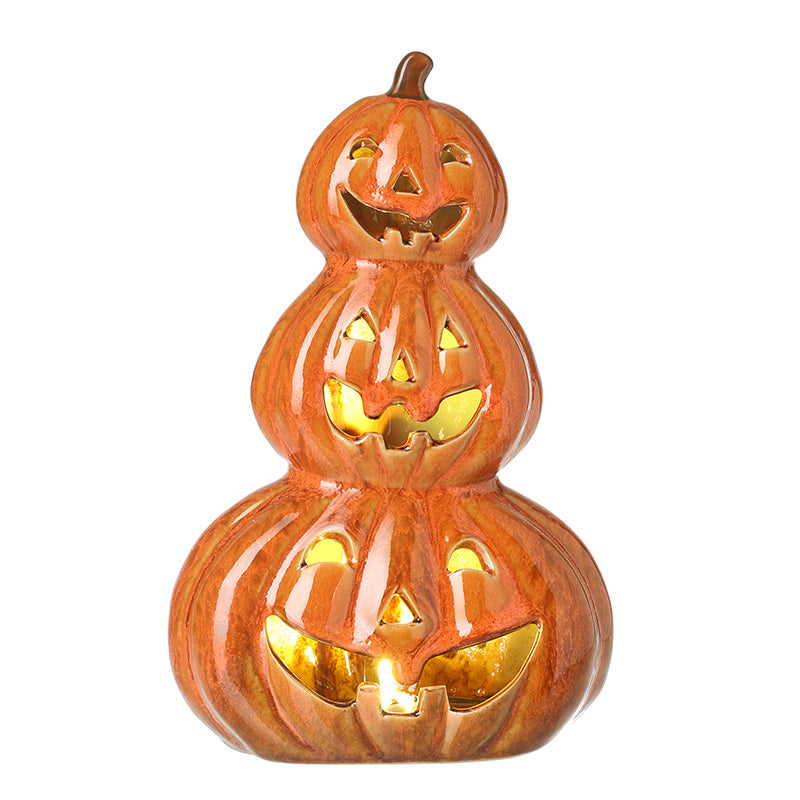 Light-up pumpkin stack – Heaven Sends