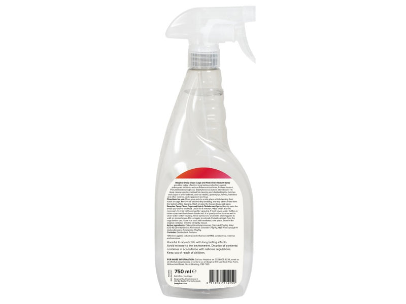 Deep Clean Cage/Hutch Disinfectante 750ml alternate view