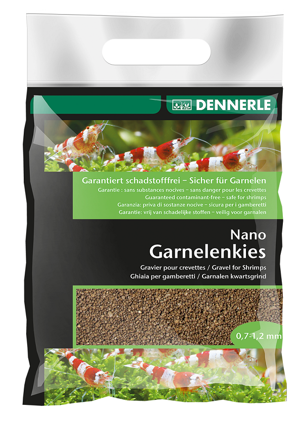 Dennerle Nano Gravel For Shrimps 2kg - Borneo Brown