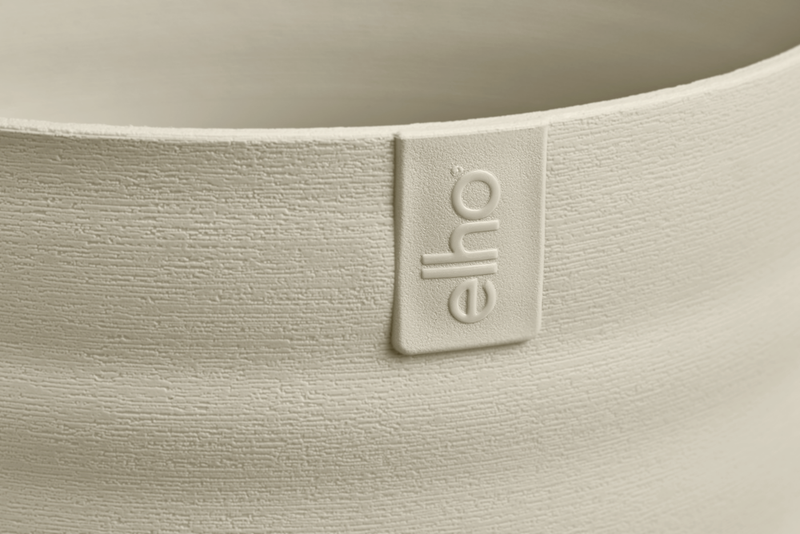 Elho Dune Round 22cm Mushroom Beige – additional product view