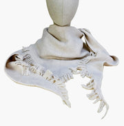 Emily Scarf - Cream by Powder styled on a plain background