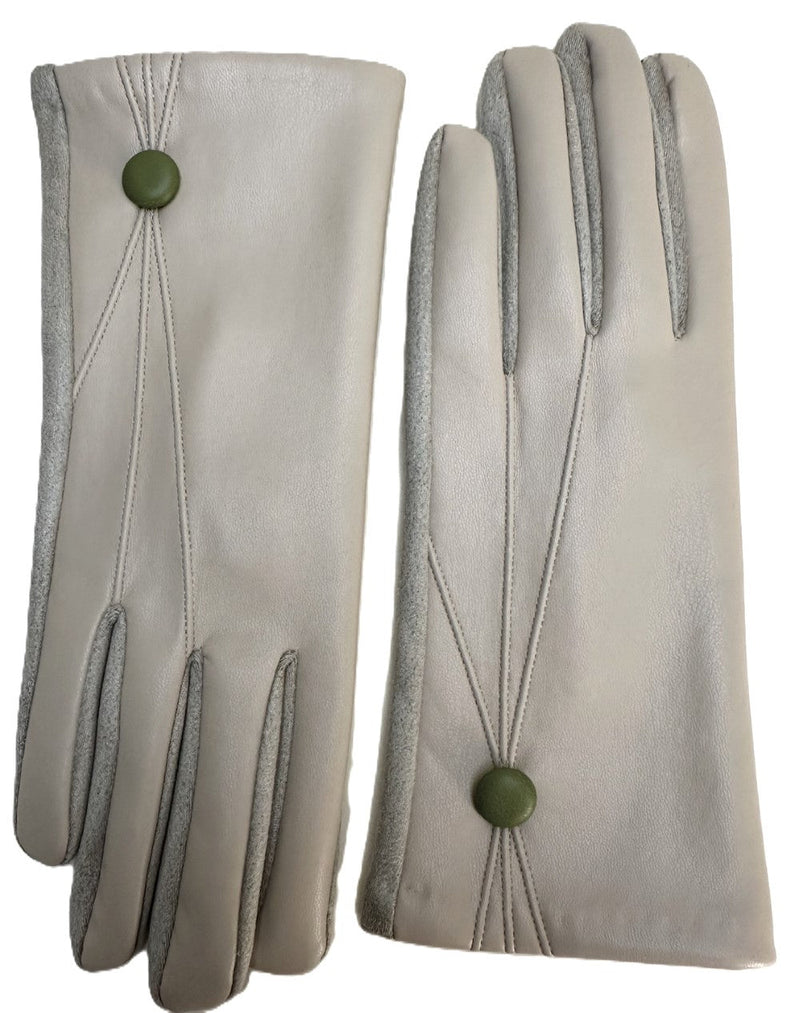 Emma Gloves - Cream by Powder on a plain background