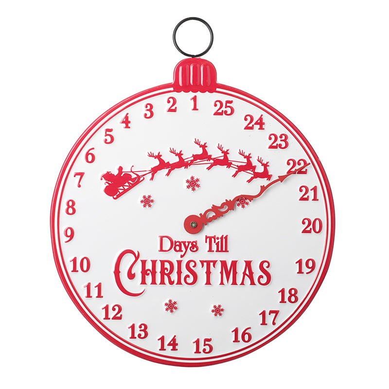 Days Till Christmas metal countdown decoration – Heaven Sends