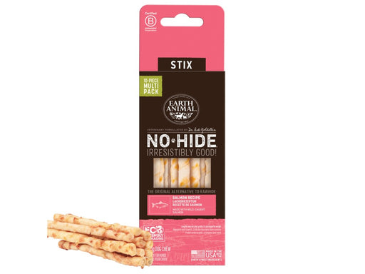 Earth Animal No Hide Salmon Stix - 10pcs