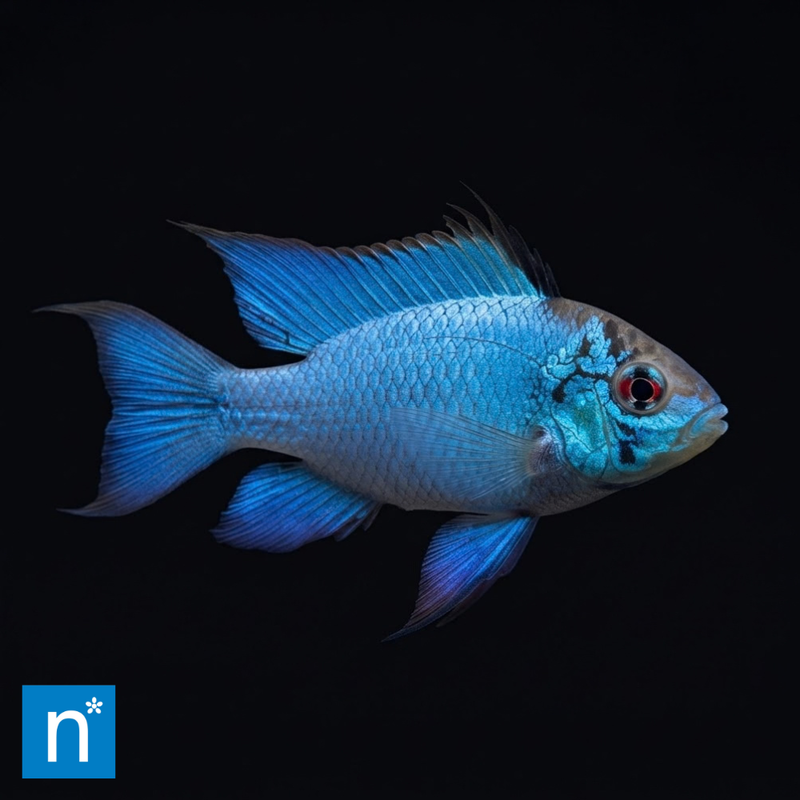 Electric Blue Ram (Large) | Mikrogeophagus ramirezi