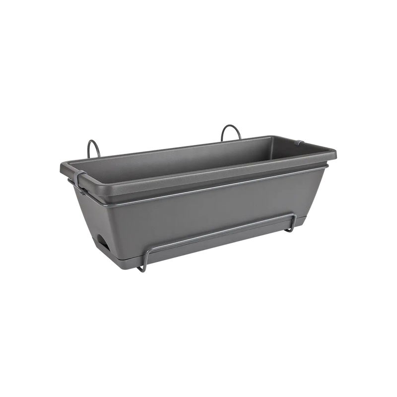 Elho Barcelona All in One 50cm Window Box Anthracite