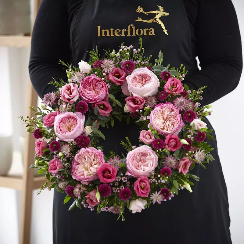 Garden Rose Wreath
