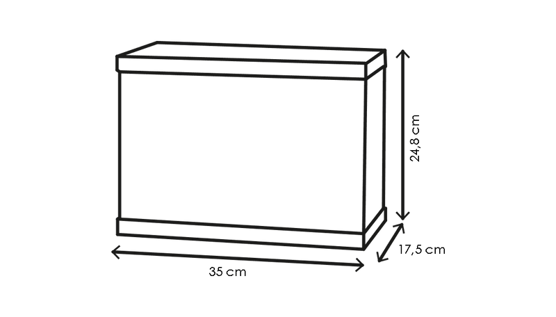 Ciano Aqua 15 Classic Black With Filter (13 Litre)