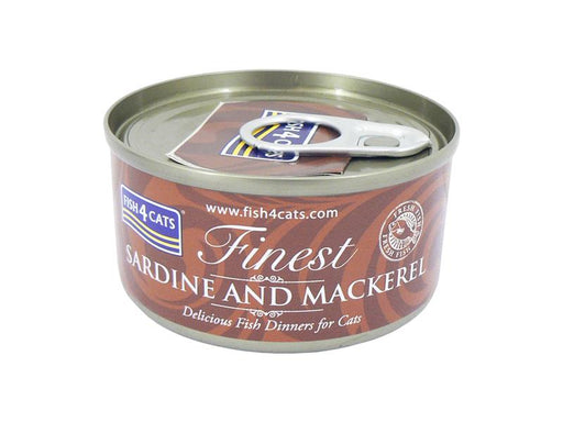 Fish4Cats Finest Sardine & Mackerel Wet Cat Food 70g alternate view