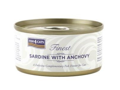 Fish4Cats Sardine & Anchovy 70g Cat