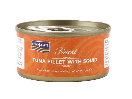 Fish4Cats Tuna & Squid Wet Cat Food 70g
