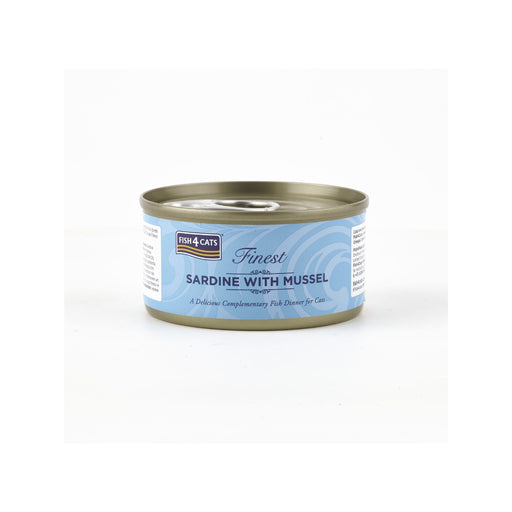Fish4Cats Sardine & Mussel Wet Cat Food 70g