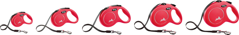 Flexi 1 Compact Small Red 16ft