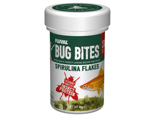 Fluval Bug Bites Spirulina Flakes 18g product image